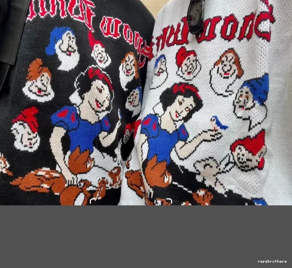 24FW SNOW Sweater Snow WHITE SWEATER White 0828